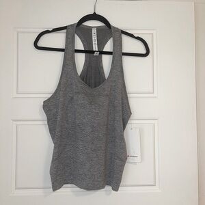 lululemon athletica Gray Swiftly Tech Racerback Tank 2.0 NWT Size 10